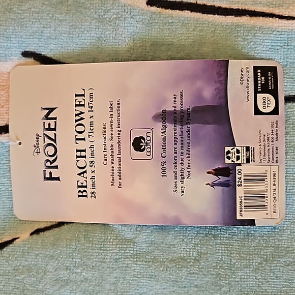 NWT Disney Bundle: FROZEN Elsa Anna Beach Towel, Doll Toy, PRINCESS Sunglasses - Picture 3 of 14